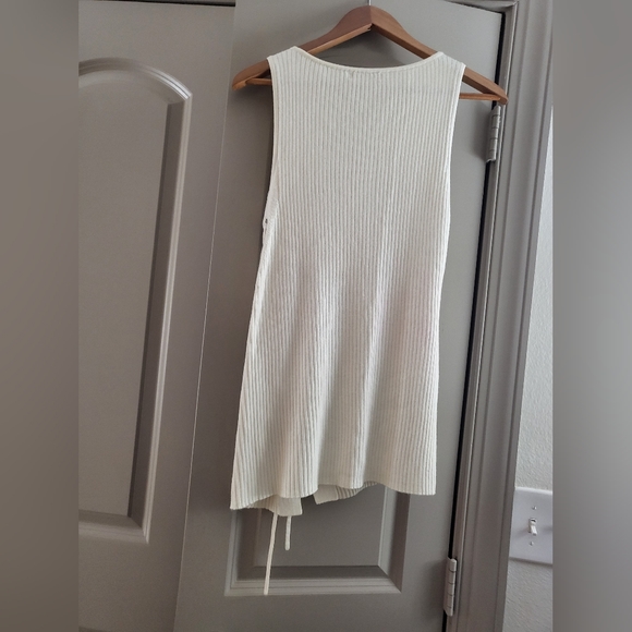 RAMY BROOK Cream Cashmere sleeveless  top💥 In excellent condition 💯 STUNNING - Picture 3 of 5